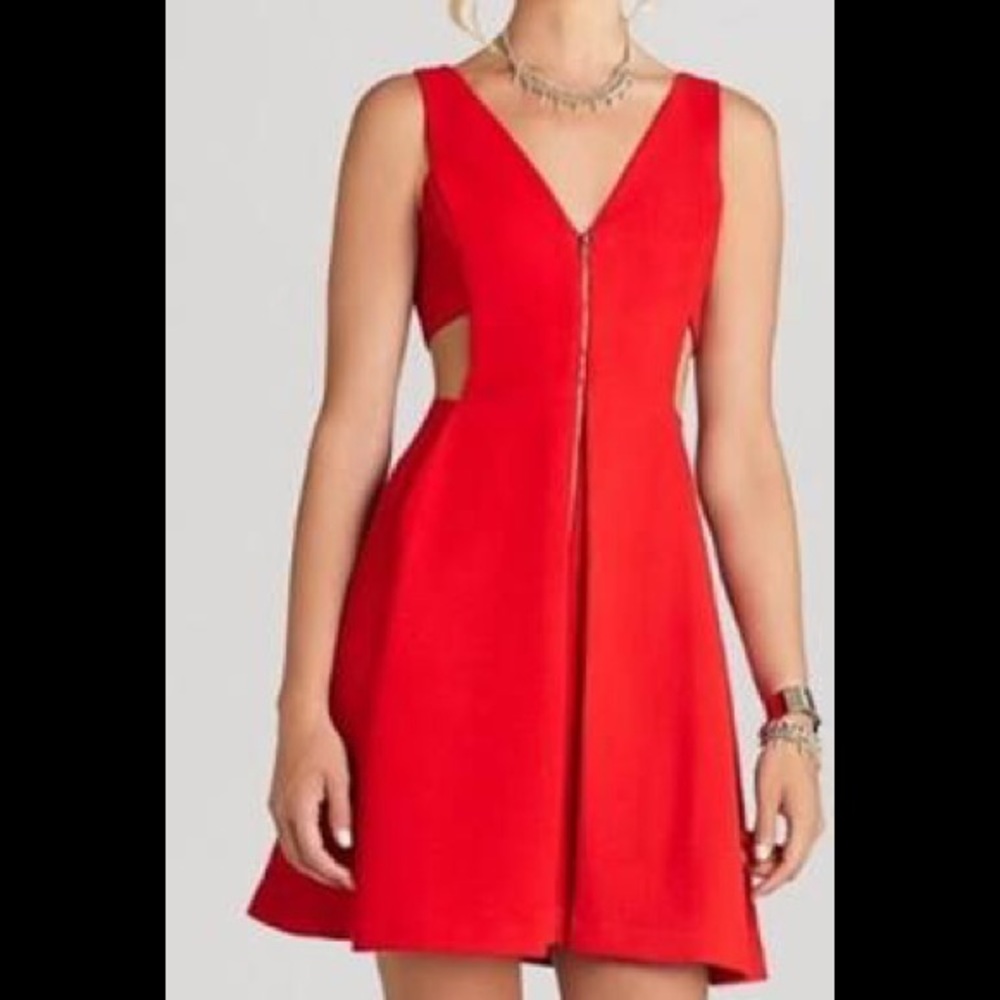 COPY - Bcbgeneration cutout skater dress